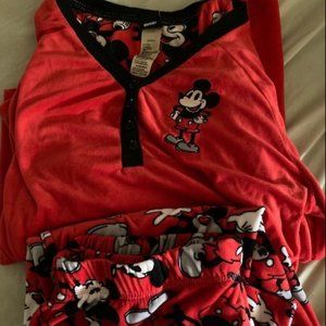 Mickey Mouse Pajama's Size Large